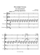 Moonlight Sonata String Quintet 1st Movement