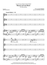 Beauty And The Beast In Harmony For SSA Piano