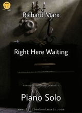 Right Here Waiting Piano Solo