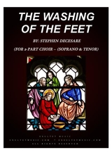 The Washing Of The Feet For 2 Part Choir Soprano And Tenor