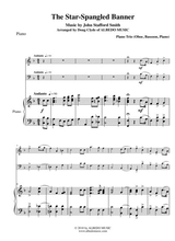 The Star Spangled Banner For Oboe Bassoon Piano