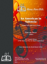 An American In Valencia Trumpet Solo With Band Piano Reduction