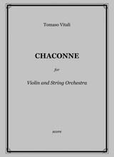 Vitali Chaconne For Violin And String Orchestra Score And Parts