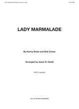 Lady Marmalade