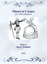 Minuet In F Major For Violin And Piano