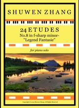 24 Etudes No 8 In F Sharp Minor Legend Fantasie