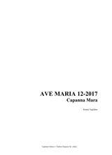 Ave Maria Tagliabue 12 2017 Capanna Mara