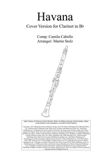 Havana Cover Version For Clarinet In Bb