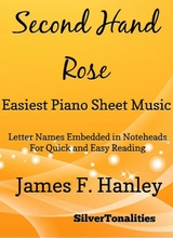 Second Hand Rose Easiest Piano Sheet Music