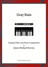 Gray Rain Flute Piano