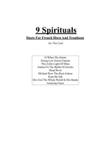 9 Spirituals Duets For French Horn And Trombone