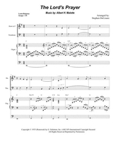 The Lords Prayer For Brass Quartet Organ Accompaniment