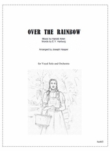 Over The Rainbow Vocal Solo And Orchestra