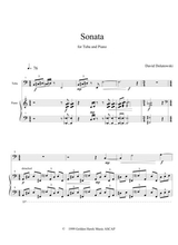 Sonata For Tuba And Piano