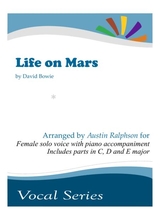 Life On Mars Female Solo Voice And Piano