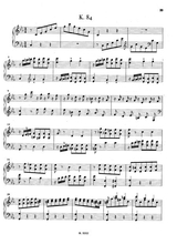 Scarlatti Sonata In C Minor K84 L10 Original Version