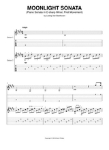 Moonlight Sonata Piano Sonata In C Sharp Minor First Movement