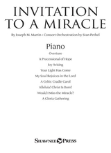 Invitation To A Miracle A Cantata For Christmas Piano