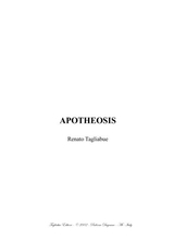 Apotheosis For Oboe String Quartet And Organ With Parts