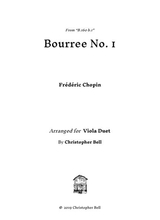 Chopin Bourre No 1 Viola Duet