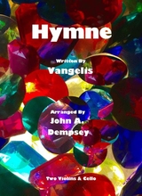 Hymne Vangelis String Trio For Two Violins And Cello