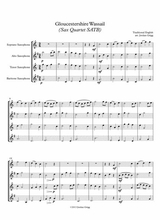 Gloucestershire WaSSAil Sax Quartet SATB