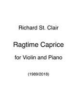 Ragtime Caprice For Violin And Piano 1989