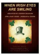 When Irish Eyes Are Smiling For 2 Part Choir Soprano Tenor