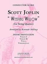 Joplin Weeping Willow For String Quartet