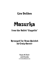 Mazurka From The Ballet Coppelia