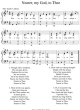 Nearer My God To Thee A New Tune To This Wonderful Hymn