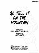 Go Tell It On The Mountain TTBB A Cappella