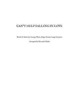 Cant Help Falling In Love SATB Band