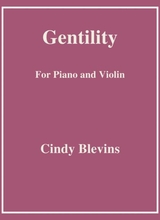 Gentility 24 Original Pieces For Piano And Violin