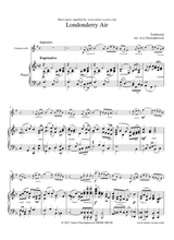Londonderry Air Clarinet Piano