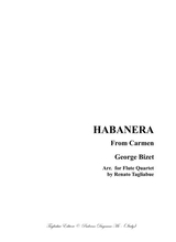 Habanera From Carmen For Flute Quartet