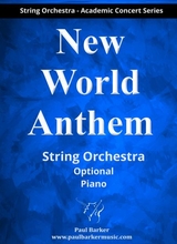 New World Anthem String Orchestra Score Parts