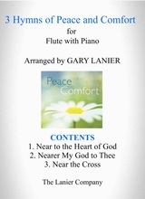 3 Hymns Of Peace And Comfort For Flute With Piano Instrument Part Included