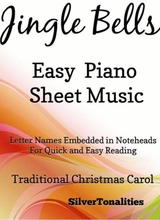 Jingle Bells Easy Piano Sheet Music With An Alberti Bass