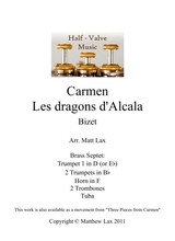 Les Dragons D Alcala From Bizets Carmen Brass Septet