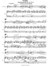Sergei Rachmaninoff Vocalise