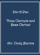 Pat A Pan For Clarinet Quartet With Bass Clarinet
