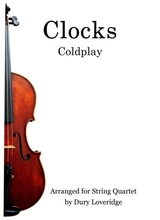 Clocks Coldplay For String Quartet