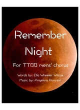 Remember Night For TTBB Chorus