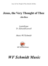 Jesus The Very Thought Of Thee