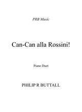 Can Can Alla Rossini Piano Duet Four Hands
