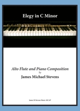 Elegy In C Minor Reflective Alto Flute Piano
