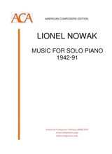 Nowakl Music For Solo Piano 1942 91