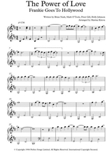The Power Of Love Frankie Goes To Hollywood Piano Easy To Read Format