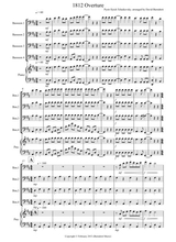 1812 Overture For Bassoon Quartet